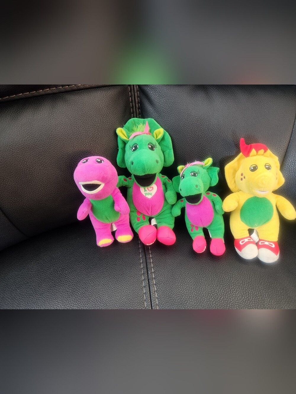 Barney, Sining Baby Bop & BJ Barney Characters